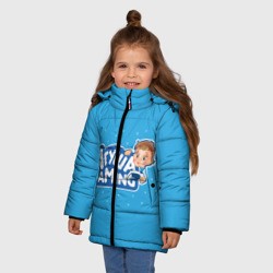 Зимняя куртка для девочек 3D Агуша гейминг - фото 2