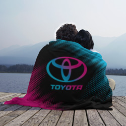 Плед 3D Toyota - neon gradient - фото 2