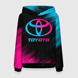 Женская толстовка 3D Toyota - neon gradient