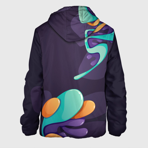 Мужская куртка 3D The Sims graffity splash, цвет 3D печать - фото 2