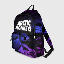 Рюкзак 3D Arctic Monkeys neon monstera