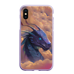 Чехол для iPhone XS Max матовый Pathfinder dragon