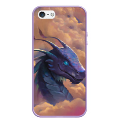 Чехол для iPhone 5/5S матовый Pathfinder dragon