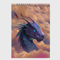 Pathfinder dragon – Скетчбук с принтом купить