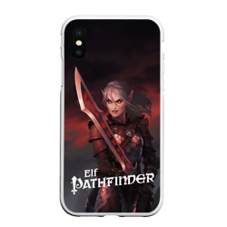 Чехол для iPhone XS Max матовый Pathfinder elf