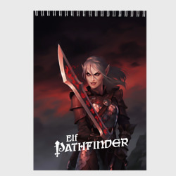 Скетчбук Pathfinder elf