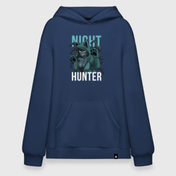 Худи SuperOversize хлопок Pathfinder night hunter