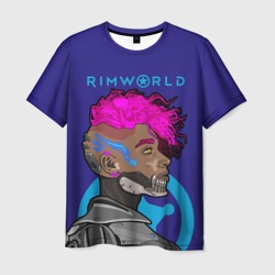 Мужская футболка 3D RimWorld персонаж