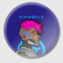 RimWorld персонаж – Значок с принтом купить