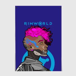 Постер RimWorld персонаж