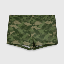 Детские купальные плавки 3D Камуфляж из динозавров