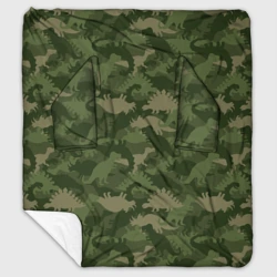 Плед с рукавами Камуфляж из динозавров