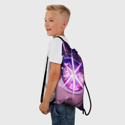 Рюкзак-мешок 3D Звёздное Дитя: глаз Аи Хошино - фото 2