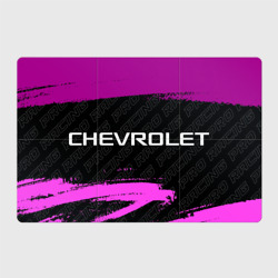 Магнитный плакат 3Х2 Chevrolet pro racing: надпись и символ
