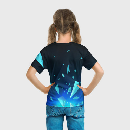 Детская футболка 3D Forza Horizon взрыв частиц, цвет 3D печать - фото 6