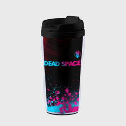 Термокружка-непроливайка Dead Space - neon gradient: символ сверху