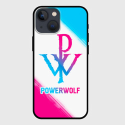 Чехол для iPhone 13 mini Powerwolf neon gradient style