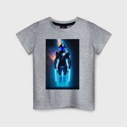 Детская футболка хлопок Робо астронавт