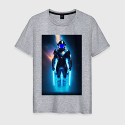 Мужская футболка хлопок Робо астронавт