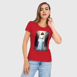 Женская футболка хлопок Slim Иисус Христос - фото 2