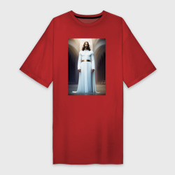Платье-футболка хлопок Иисус Христос