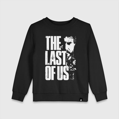 Детский свитшот хлопок The Last of us game, цвет черный