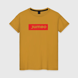 Женская футболка хлопок Jumbo red