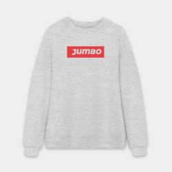 Мужской свитшот oversize без начеса хлопок Jumbo red