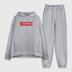 Женский костюм хлопок Oversize Jumbo red