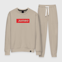 Женский костюм хлопок Jumbo red