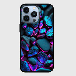 Чехол для iPhone 13 Pro Неоновые камни