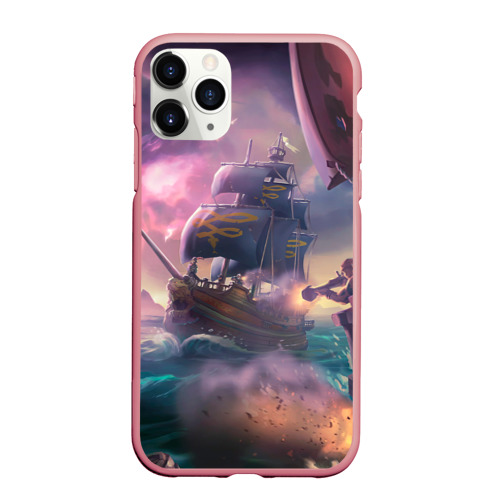 Чехол для iPhone 11 Pro Max матовый Магия Sea of Thieves, цвет баблгам