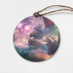 Деревянная игрушка круг Магия Sea of Thieves