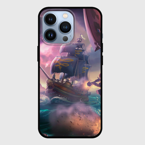 Чехол для iPhone 13 Pro Магия Sea of Thieves, цвет черный