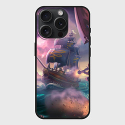 Чехол силиконовый для Apple iPhone 15 Pro матовый Магия Sea of Thieves
