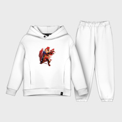 Детский костюм хлопок Oversize Street Fighter 6 Zangief