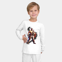 Детская пижама с лонгсливом хлопок Street Fighter 6 Ryu - фото 2