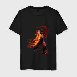Мужская футболка хлопок Street Fighter 6 Ken