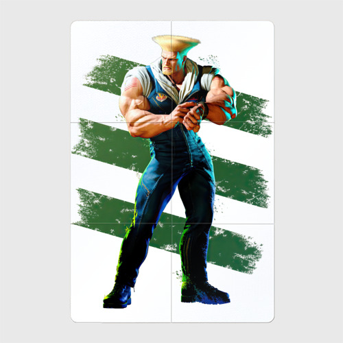 Магнитный плакат 2Х3 Street Fighter 6 Guile