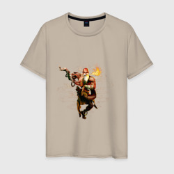 Мужская футболка хлопок Street Fighter 6 Dhalsim