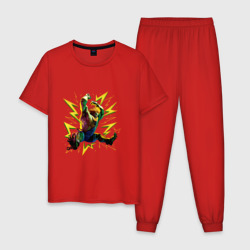 Мужская пижама хлопок Street Fighter 6 Blanka