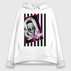 Женское худи Oversize хлопок Bad Barbie