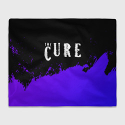 Плед 3D The Cure purple grunge