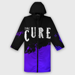 Мужской дождевик 3D The Cure purple grunge