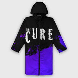 Женский дождевик 3D The Cure purple grunge