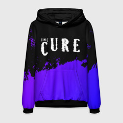 Мужская толстовка 3D The Cure purple grunge