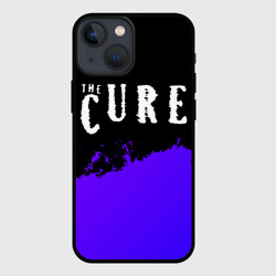 Чехол для iPhone 13 mini The Cure purple grunge