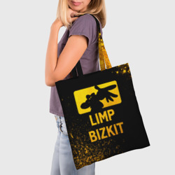 Шоппер 3D Limp Bizkit - gold gradient - фото 2