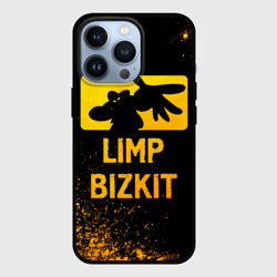 Чехол для iPhone 13 Pro Limp Bizkit - gold gradient