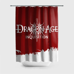 Штора 3D для ванной Dragon Age Inquisition art
